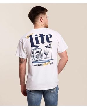 Changes Miller Lite Swing T-Shirt - Blue