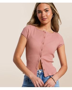 Free People Most Wanted Cardi Top - Natural
