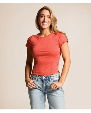FITZ + EDDI Lettuce Trim Top - Red
