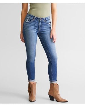 BKE Payton Ankle Skinny Stretch Cuffed Jean - Blue