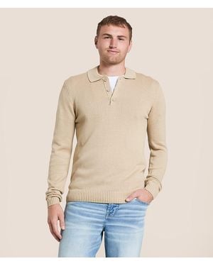 Blend Bhdeno Polo Sweater - Natural