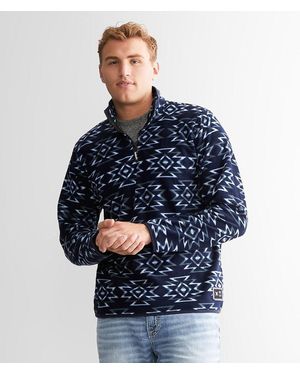 Hurley Mesa Windchill Fleece Pullover - Blue