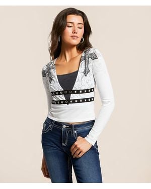Affliction Sacrifice Top - White