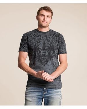 Affliction Bleak Moon T-Shirt - Gray