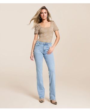 Wrangler High Rise Boot Jean - Blue