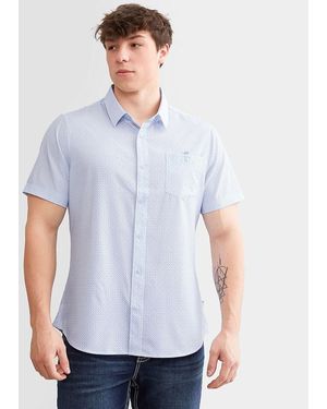 7 Diamonds Avalon Stretch Shirt - Blue