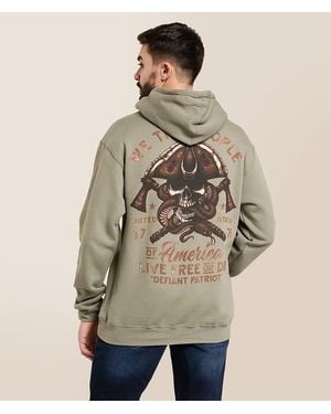 Howitzer Snake Biter Hooded Sweatshirt - Natural