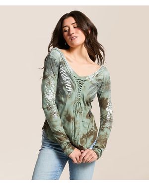 Affliction Paradigm T-Shirt - Green