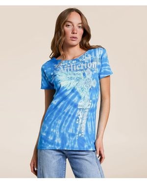 Affliction Brixton Wings T-Shirt - Blue
