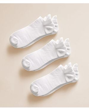 Maven Co-op 3 Pack Athletic Performance Socks - White