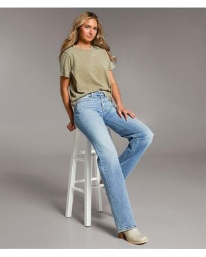 BKE Andi Classic Straight Stretch Jean - Blue