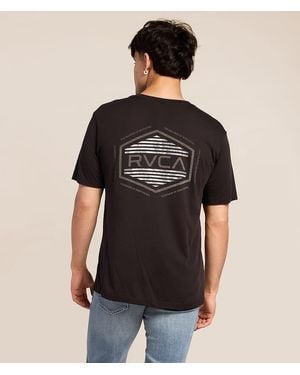 RVCA Sport Hex Zone T-Shirt - Black
