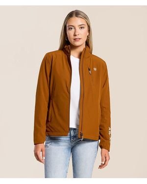 Ariat Rion Performance Stretchshell Jacket - Brown