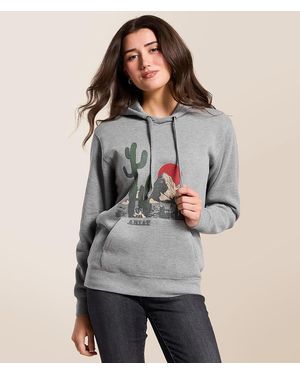 Ariat San Pedro Hooded Sweatshirt - Gray