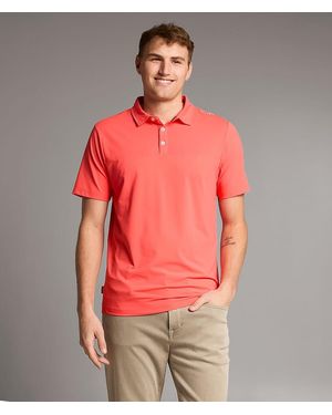 Maven Co-op Course Performance Polo - Red