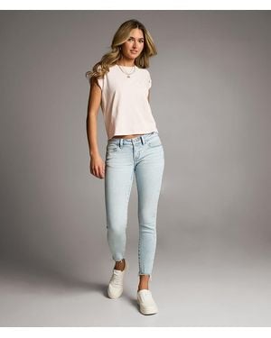 BKE Stella Ankle Skinny Stretch Jean - Gray