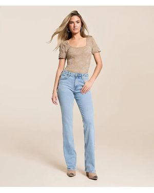 Wrangler High Rise Boot Jean - Blue