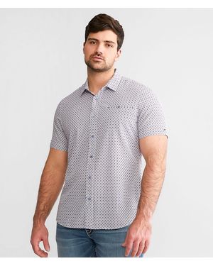 7 Diamonds Lithos Stretch Shirt - Gray