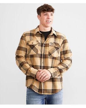 Brixton Bowery Flannel Shirt - Metallic