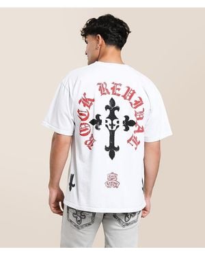 Rock Revival Crossblade T-Shirt - White