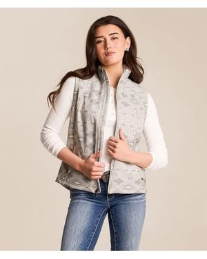 Ariat Southwestern Softshell Vest - Natural