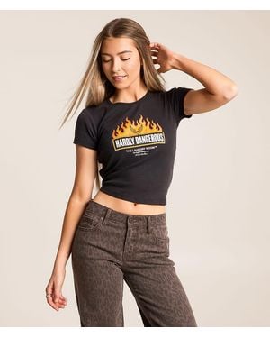 The Laundry Room Hardly Dangerous T-Shirt - Black