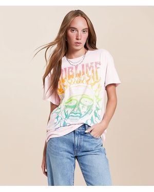 Merch Traffic Sublime Oversized Band T-Shirt - Blue