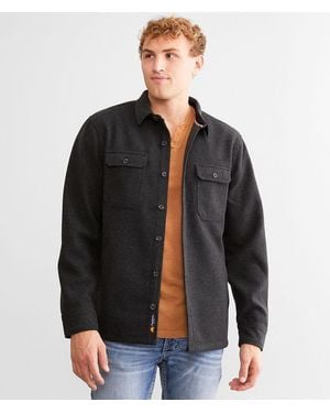 Flag & Anthem Irwin Flannel Shacket - Black