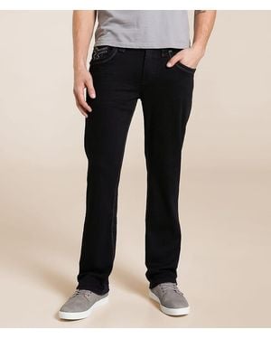 Rock Revival Leonel Straight Stretch Jean - Black