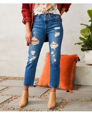 Levi's 501 Original Cropped Jean - Blue