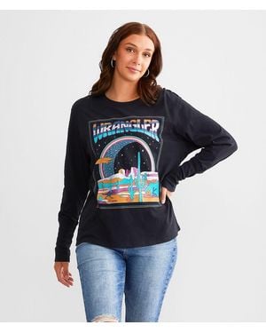 Wrangler Retro Oversized T-Shirt - Blue