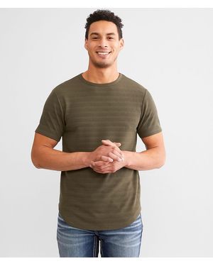 Nova Industries Waffle Knit T-Shirt - Green