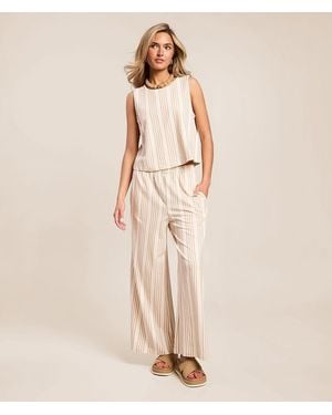 Z Supply Scout Striped Pant - Natural