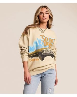 Bravado Snoop Dogg Band Oversized Pullover - Natural