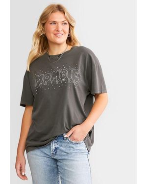 Modish Rebel Mombie T-Shirt - Gray