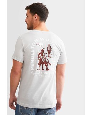 Pendleton Desert Trail Ride T-Shirt - White