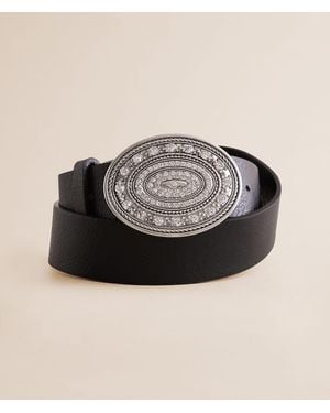 BKE Glitz Western Belt - Black
