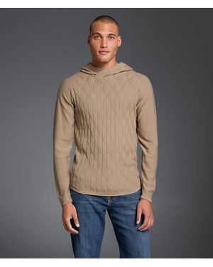 Outpost Makers Crossover Hooded Sweater - Natural