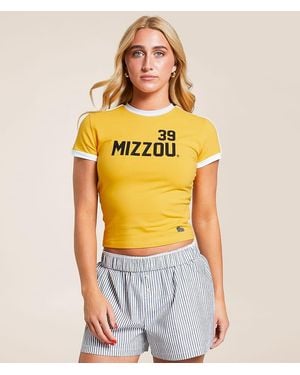 Hype and Vice Mizzou Tigers Baby T-Shirt - Yellow