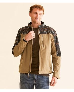 Hooey Softshell Aztec Jacket - Brown