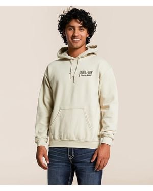 Pendleton Bucking Horse Hooded Sweatshirt - Natural