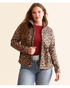 Ariat New Team Softshell Jacket - Brown