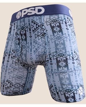 PSD;Hooey;PSD x Hooey Psd X Hooey Peak Stretch Boxer Briefs - Blue