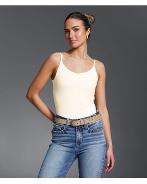 Buckle Black Shaping & Smoothing Tank Top - Gray