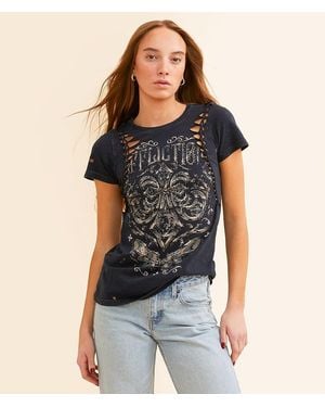 Affliction Abrasive Line T-Shirt - Black