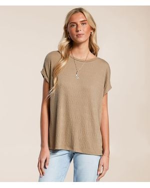 Z Supply Kennedy Textured Top - Natural