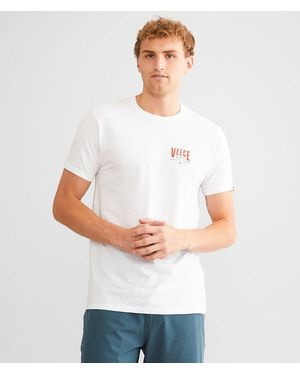 Veece Bold Badge T-Shirt - White