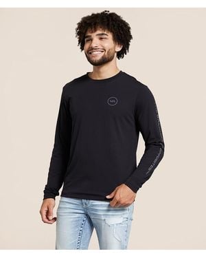 RVCA 2X Reflective Sport T-Shirt - Blue