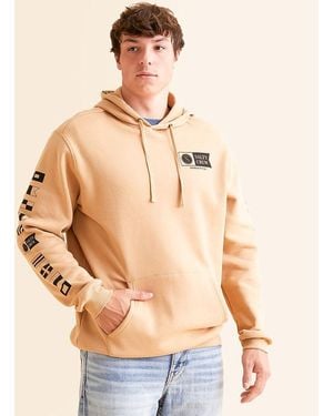 Salty Crew Alpha Hooded Sweatshirt - Natural