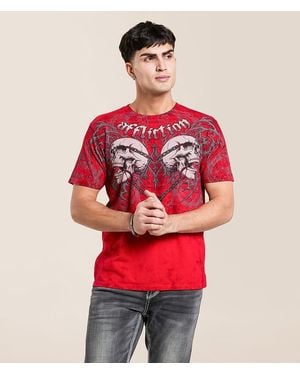 Affliction Collapse T-Shirt - Red